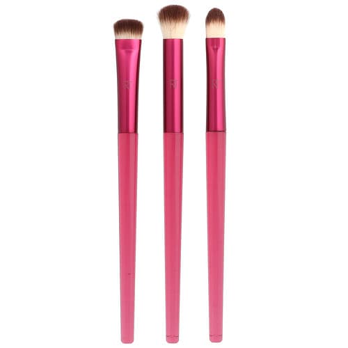 Real Techniques, Cereza en la cima, Trío de brochas para ojos hipnóticos, Set de 3 piezas