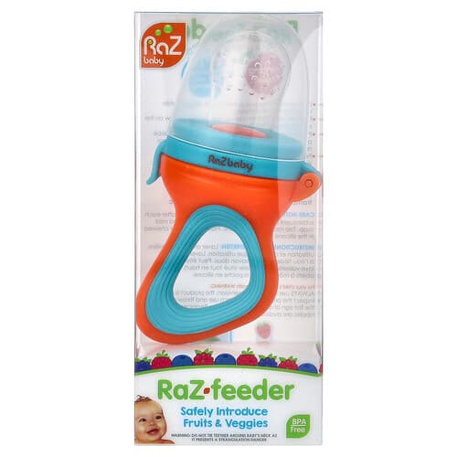 RaZbaby, Raz-Feeder, Más de 6 m, Rojo y azul, 1 comedero