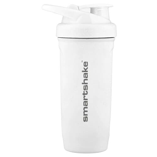 Smartshake, Refuerzo de acero inoxidable, Blanco, 900 ml (30 oz)