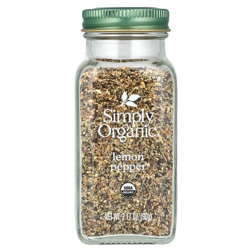 Simply Organic, Limón y pimienta, 3,17 oz (90 g)
