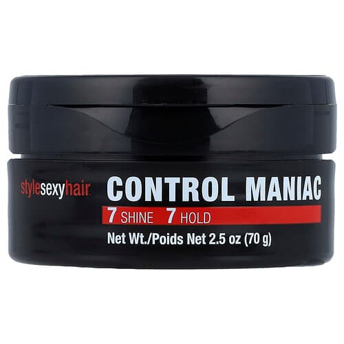 SexyHair, Style, Control Maniac, Cera para peinar, 70 g (2,5 oz)