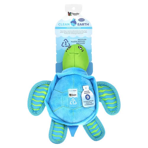 Spunky Pup, Colección Tierra limpia, Tortuga grande`` 1 juguete