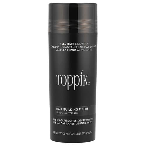 Toppik, Fibras capilares, Cabello negro, 27,5 g (0,97 oz)