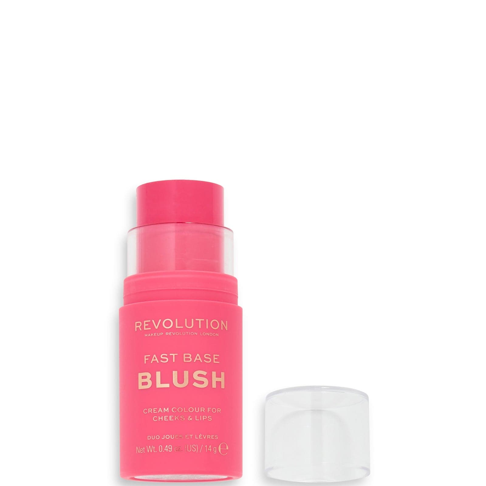 Makeup Revolution Fast Base Blush Stick (Various Shades) - Rose