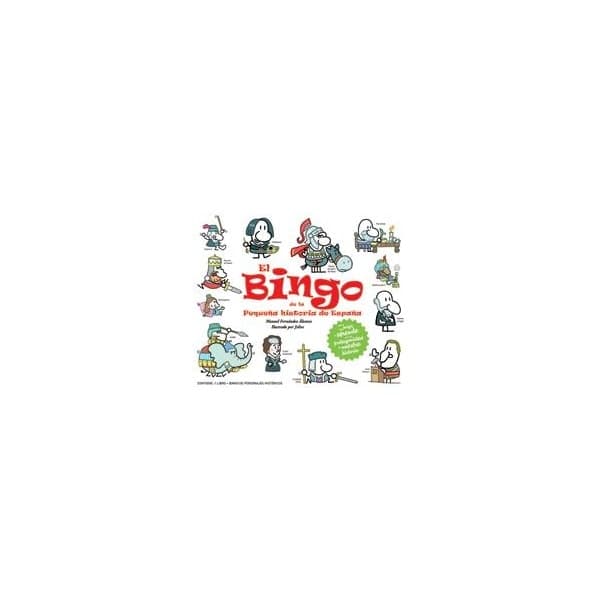 El bingo de la pequeña historia de españa (Tapa blanda).