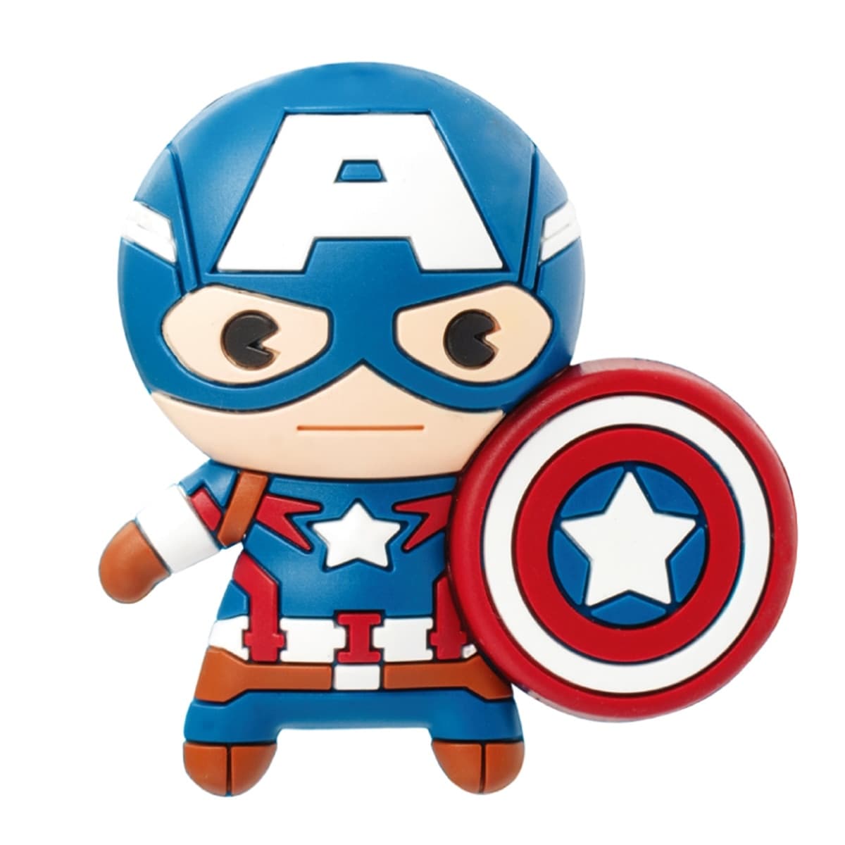 Monogram - Iman 3D Capitán América Marvel El Capitán Amércia Monogram.