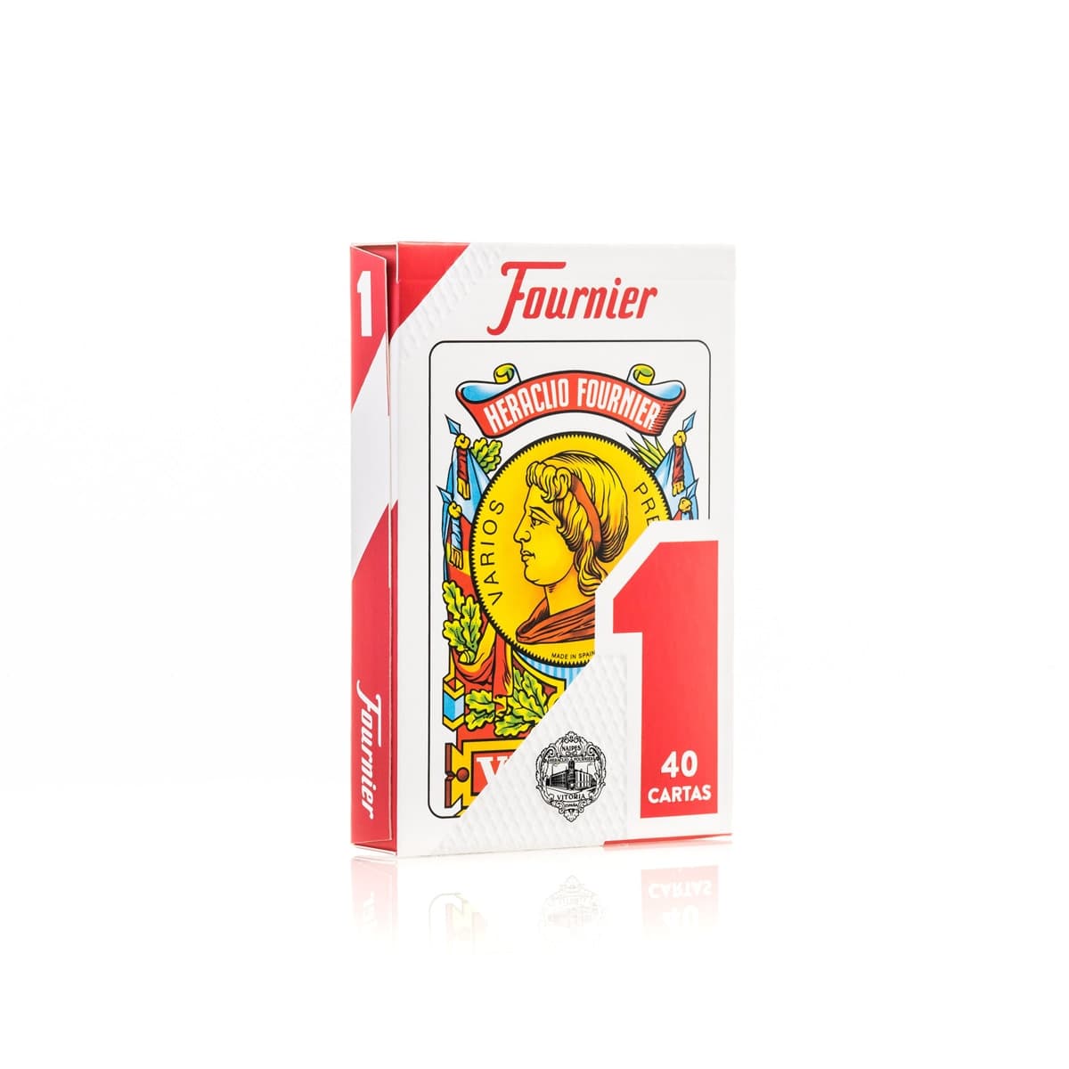 Fournier - Naipes Españoles Nº 1 40 Cartas - Estuche cartulina (Cartas).