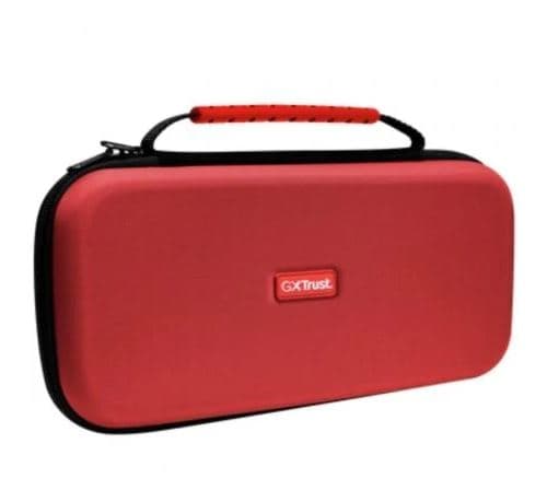 Funda Rígida Gaming Trust Gxt1251 Xl Roja Para Nintendo Switch 2