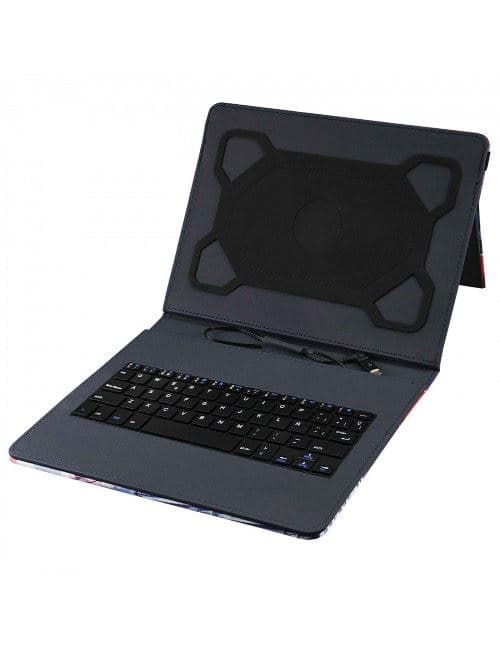 Funda Con Teclado Subblim Negro Para Tablet 10,1''