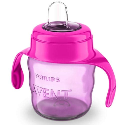 Vaso Con Boquilla Philips Scf551/03 200 Ml Rosa