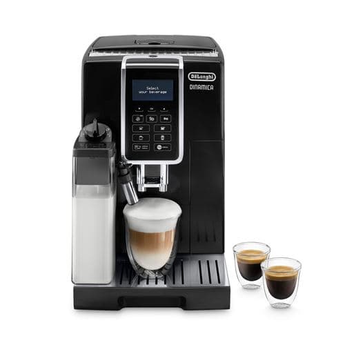 Cafetera Superautomática De'longhi Dinamica Cappuccino Ecam350.55.b Con Molinillo Incorporado, 1450 W, 1.8 L Negro