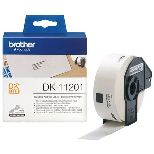 Etiquetas De Dirección Estándar Brother 29x90mm - 400 Etiquetas
