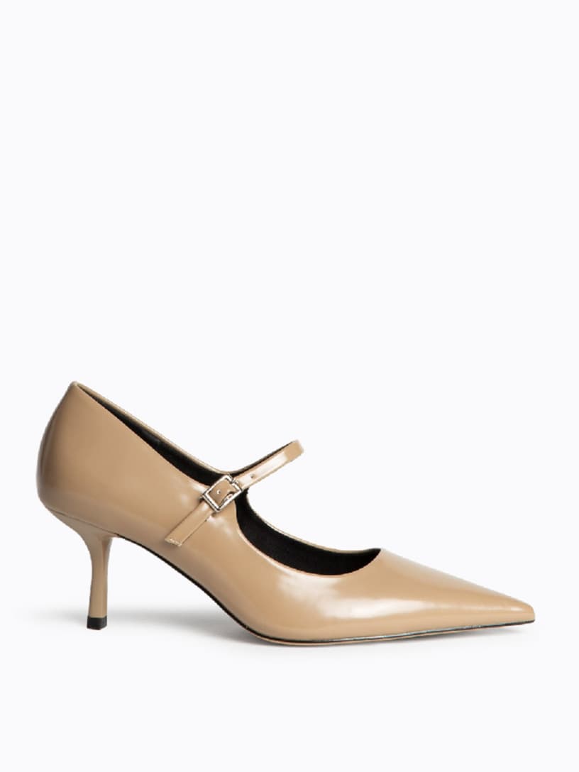 Stiletto pulsera charol camel 41 - mariquita trasquilá