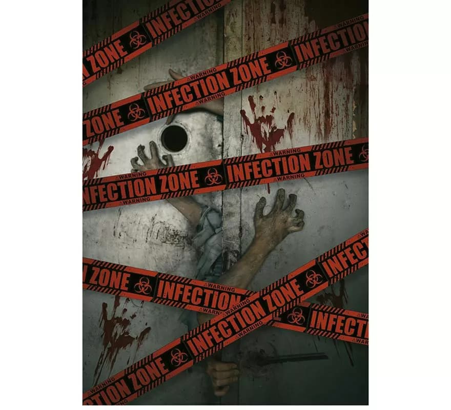 Cinta "Infection Zone" de 6 mts