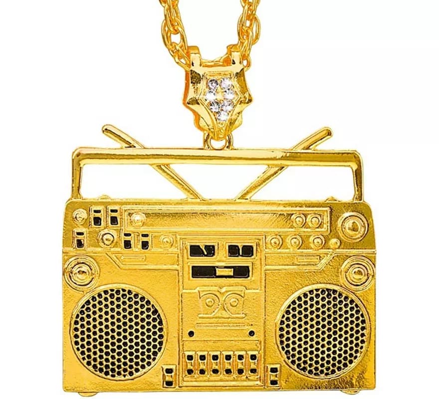 Collar con Colgante de Radio de 75 cm