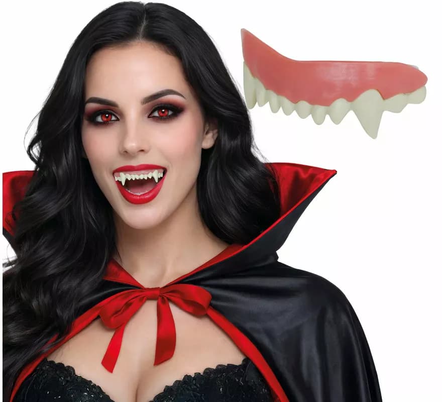 Dentadura de Vampiro con Resina Termoplástica