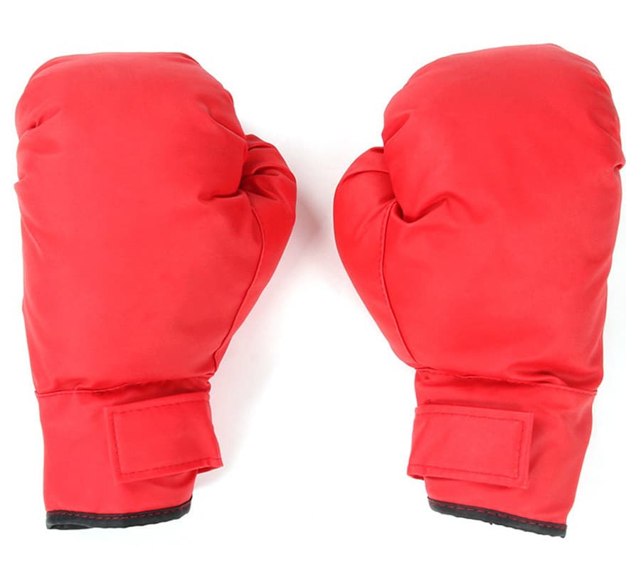 Guantes de Boxeo rojos