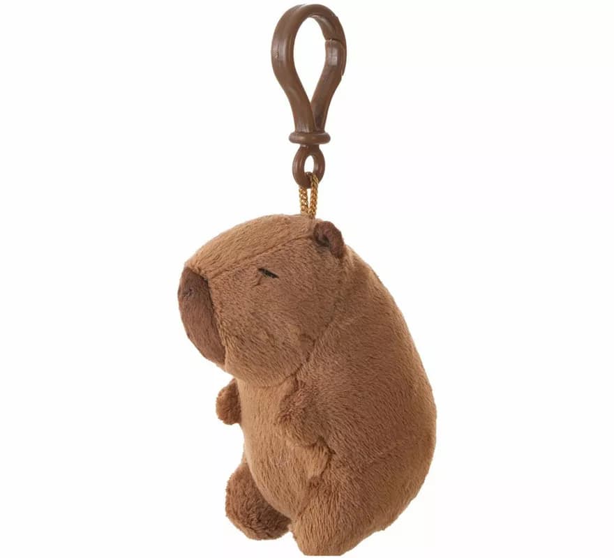 Llavero Capibara de Peluche de 12 cm