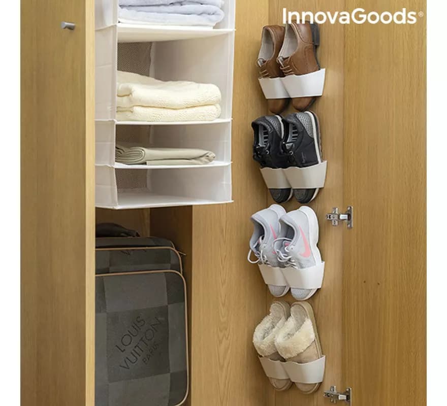 Zapateros Adhesivos Shöelf InnovaGoods (4 Pares)
