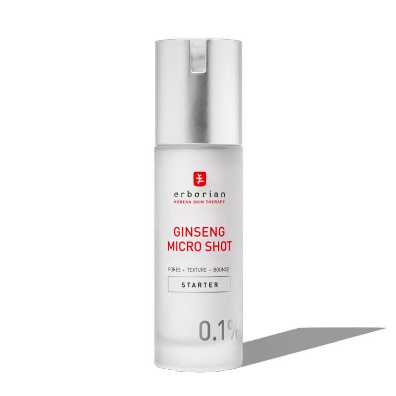Erborian Cosmética Facial Ginseng Micro Shot Starter Sérum Renovador Microinfusionado