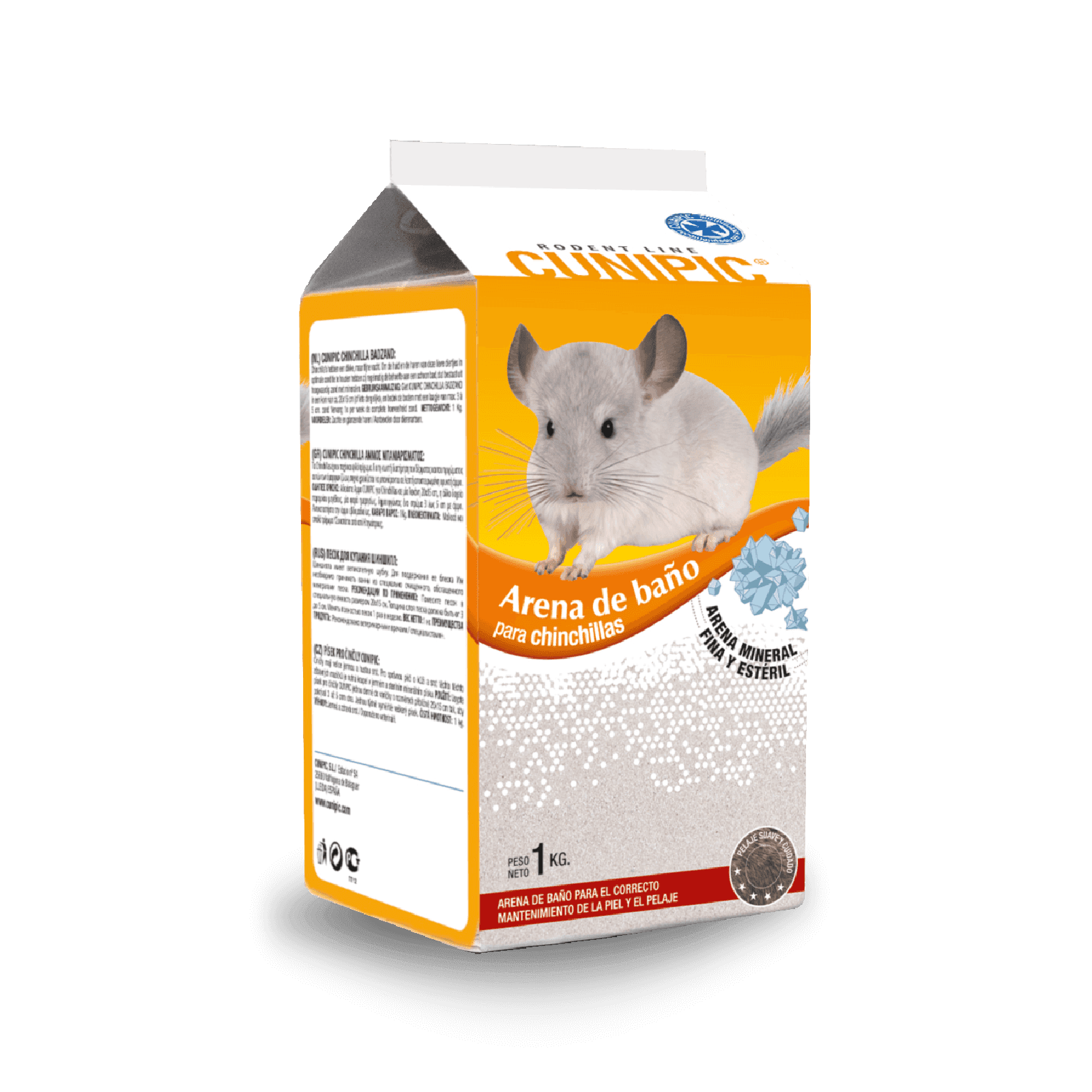 Arena de Chinchilla 1 Kg Cunipic