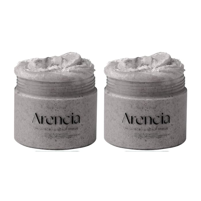 [OFERTA]Arencia - Fresh Cloud Body Scrub - 260g - Black Tea & Yuzu (2ea) Set