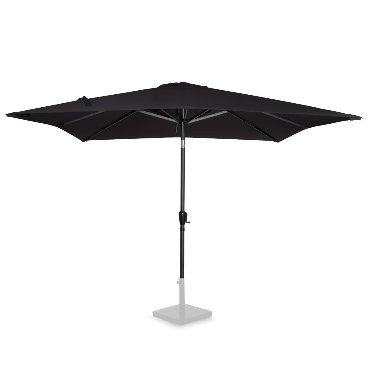 Sombrilla Rosolina 280x280cm - Sombrilla de jardín Premium  | Antracita/Negro