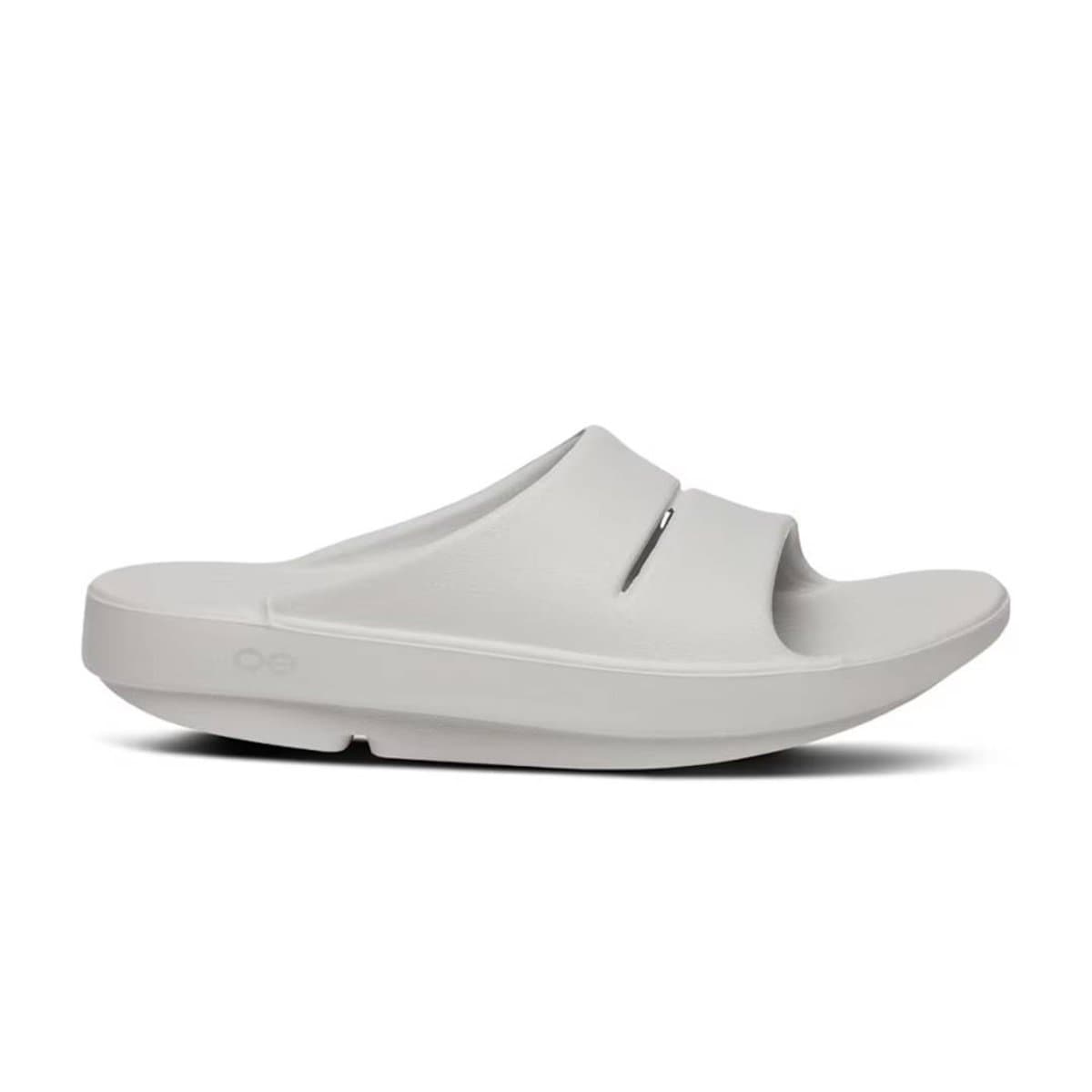 Oofos Recovery Ooahh Sandals White, Size 45 - EUR