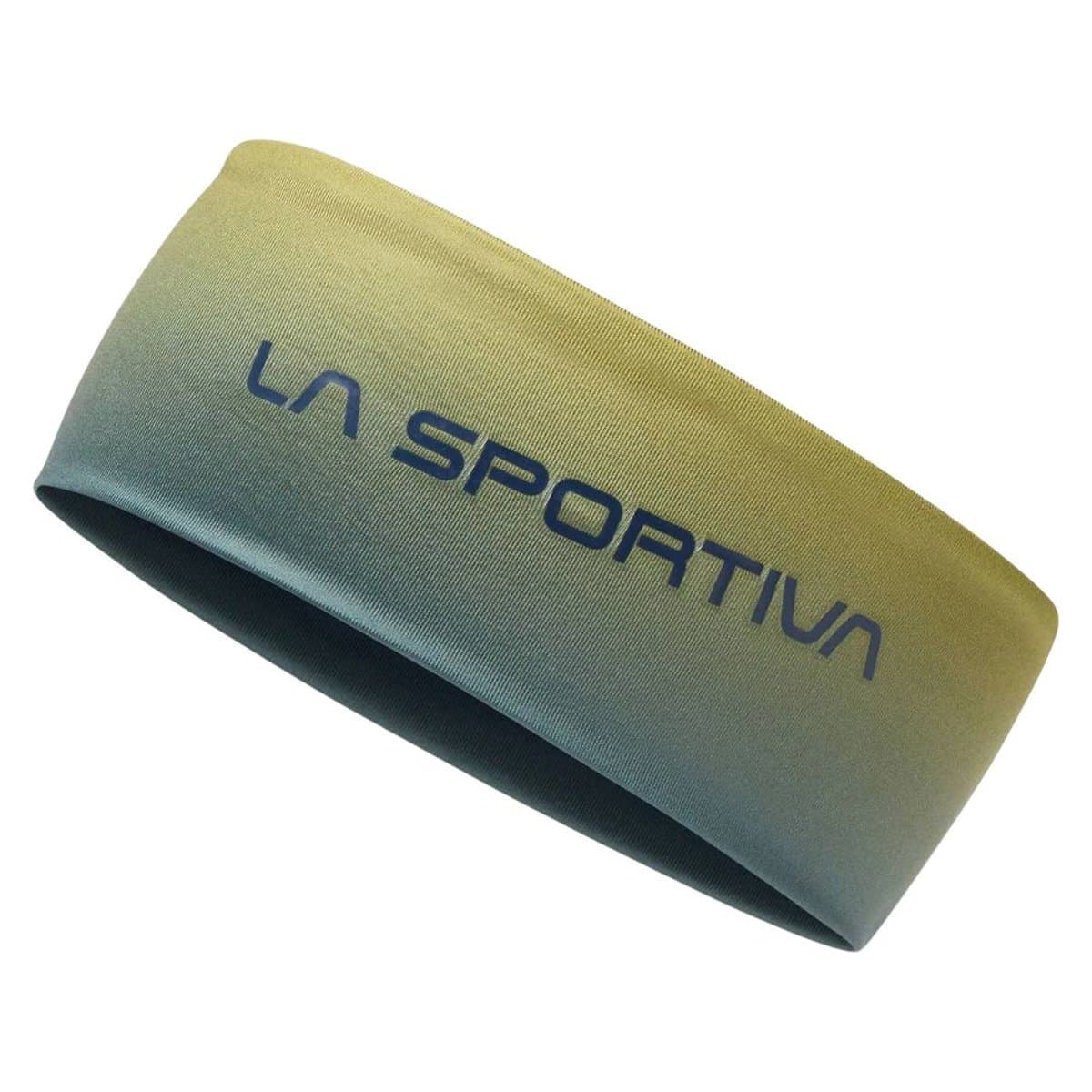 Cinta La Sportiva Fade Headband Amarillo Azul, Talla S/M