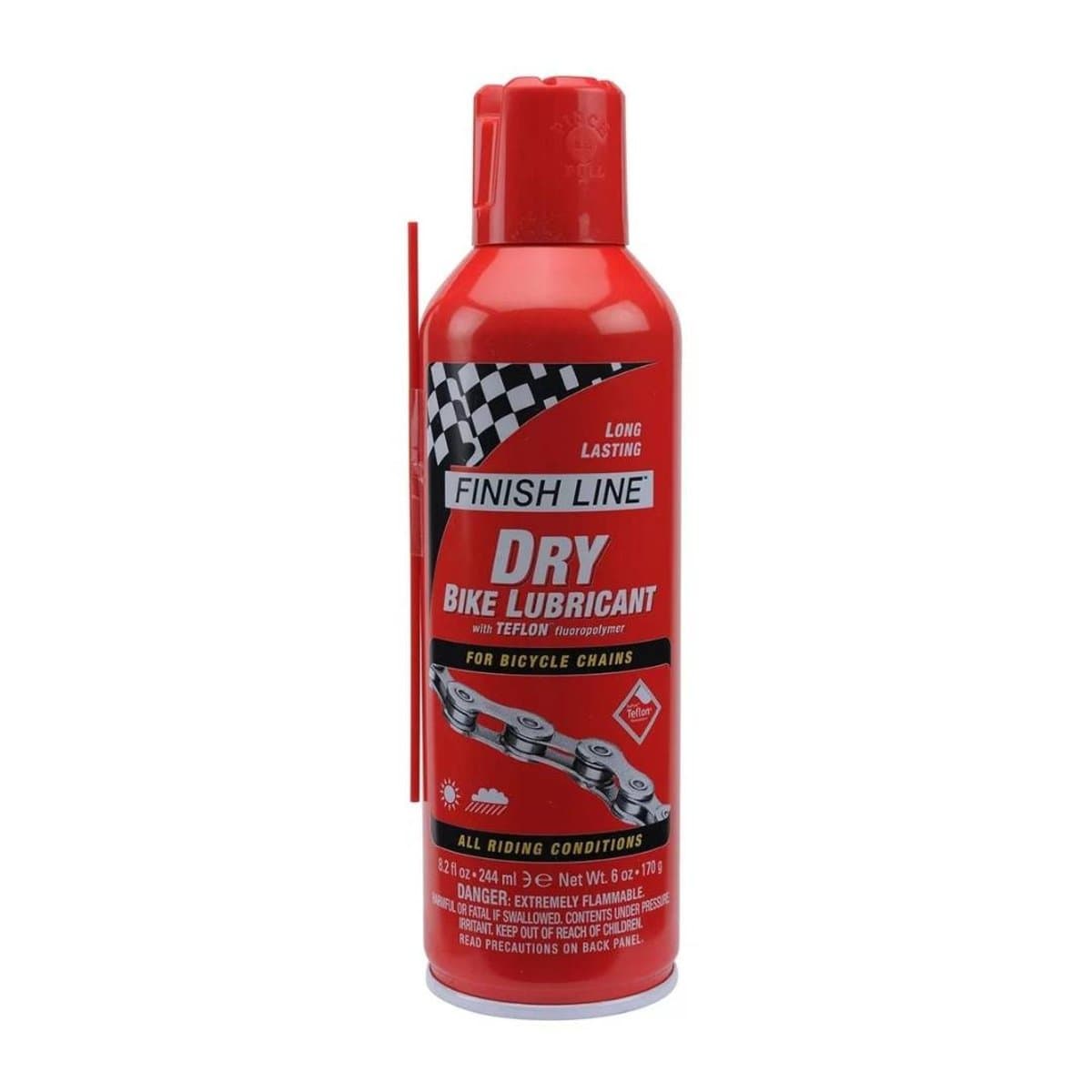 Finish Line Dry Teflon Smeermiddel 244ml Spray