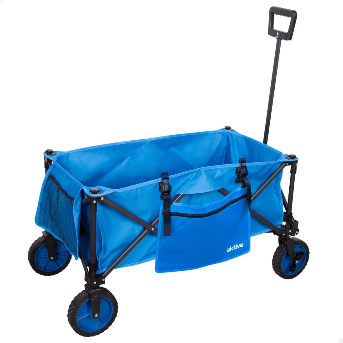 Carro playa plegable con ruedas 360º