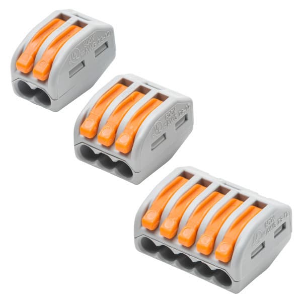 Surtido regletas de palanca 0,08-4mm wago 50 uds
