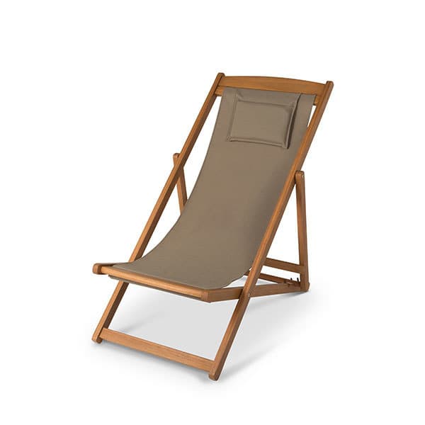 Silla de jardín plegable 104x87x60cm de madera louga goodhome
