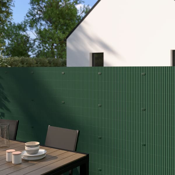 Cañizo de pvc simple 1x3m verde blooma