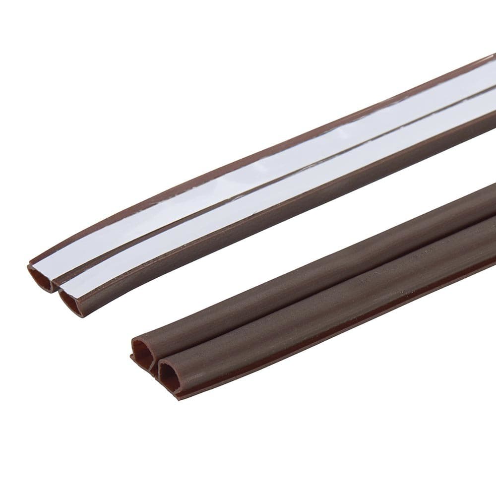 Burlete silicona universal 6,5 mm x 6 m diall marrón