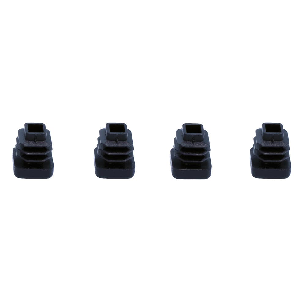 Contera de embutir cuadrada  12 x 12 mm diall 4 uds