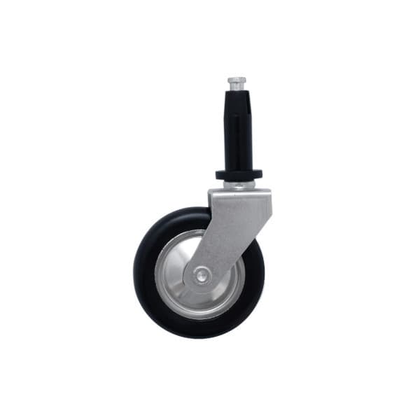 Rueda giratoria ø 4,9 cm con pasador