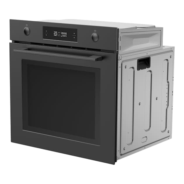 Horno pirolítico en color negro