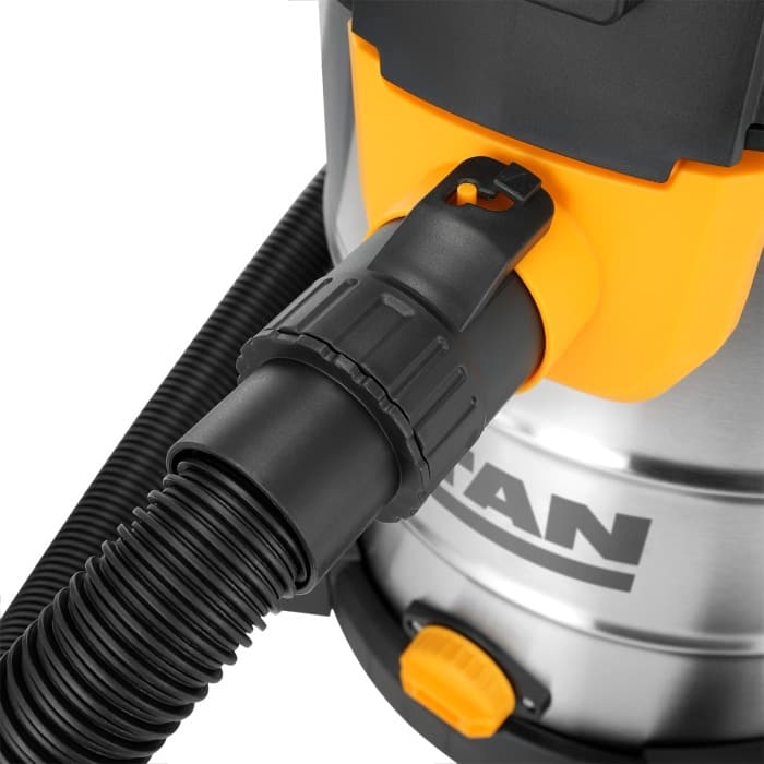 Aspirador seco y húmedo 30l 1400w titan