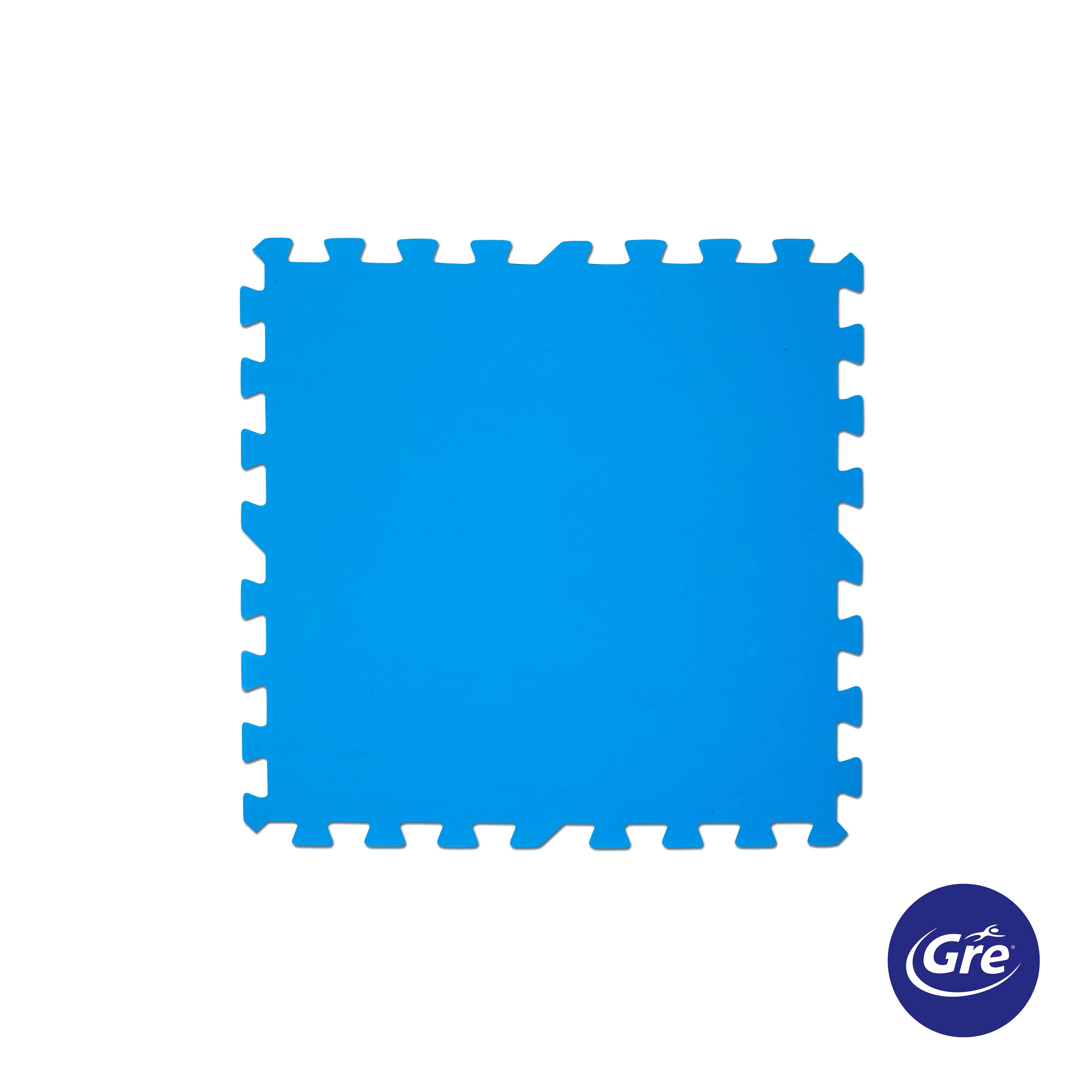 Tapiz de suelo para piscinas desmontables 9 unidades 50x50cm gre pools
