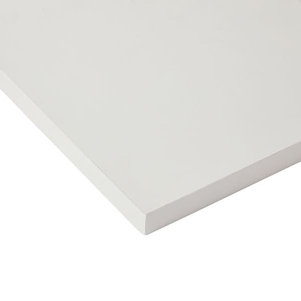 Tablero de melamina blanco 4 cantos 120 x 40 x 1,6 cm