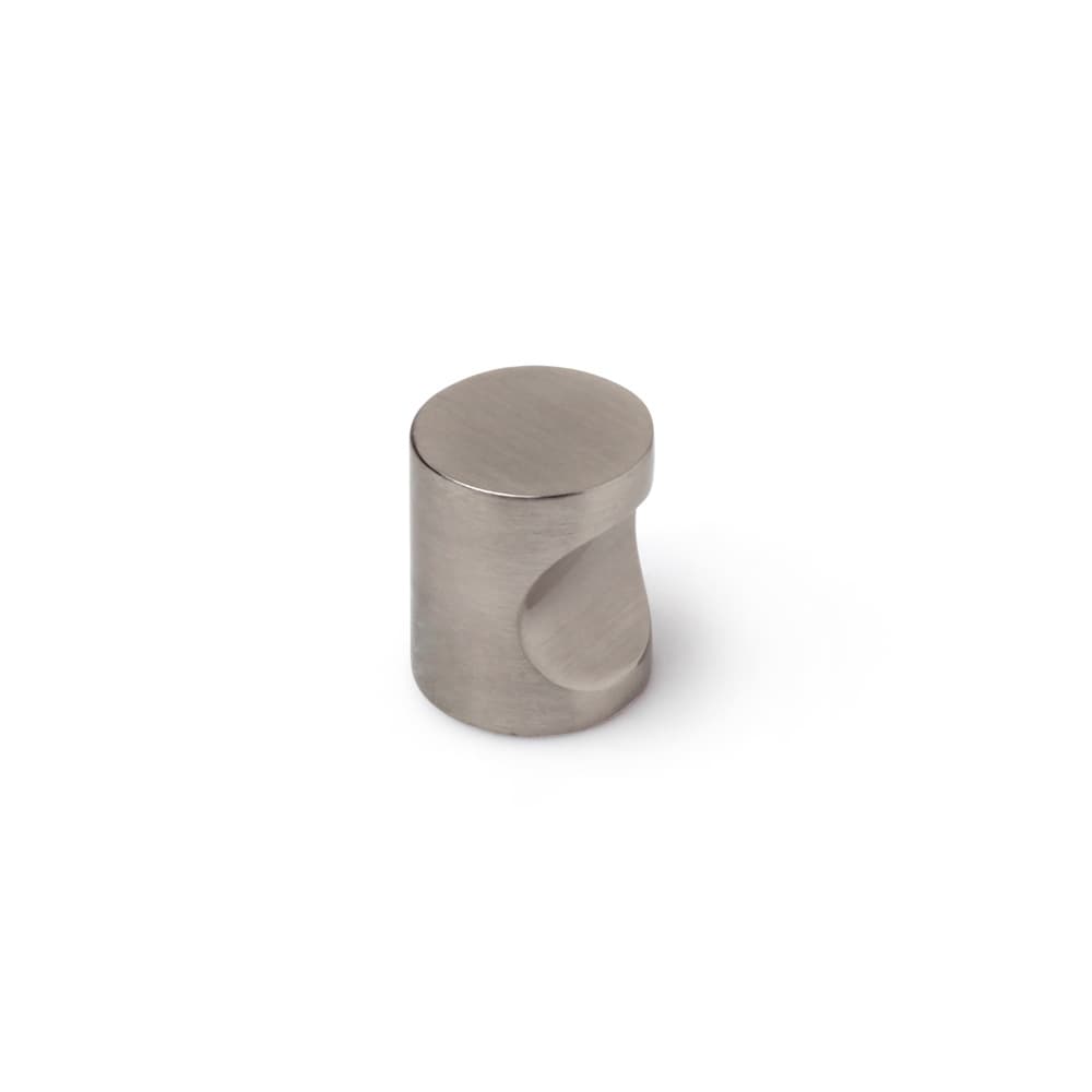 Pomo metal uñero ø 18 mm níquel satinado