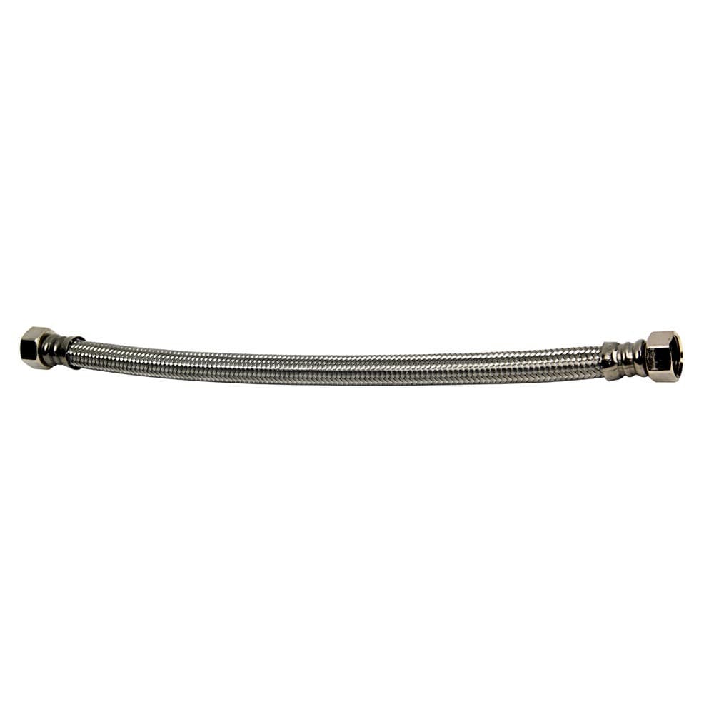 Latiguillo acero inox m 3/8" - h 3/8" 40 cm