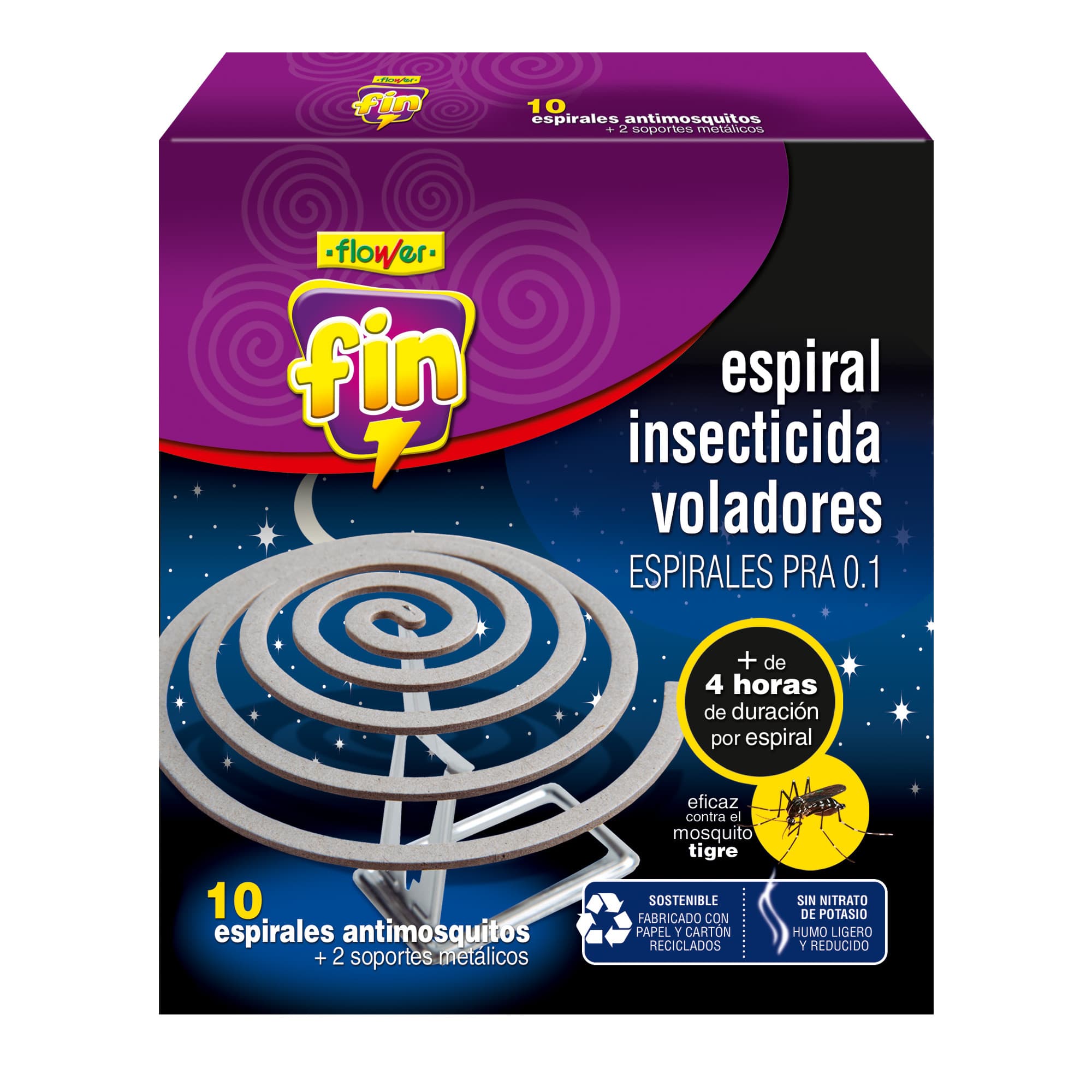 Espiral antimosquitos 10 unidades