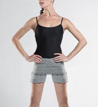 Short Calentamiento Ballet Wear Moi Tiara OUTLET Black M