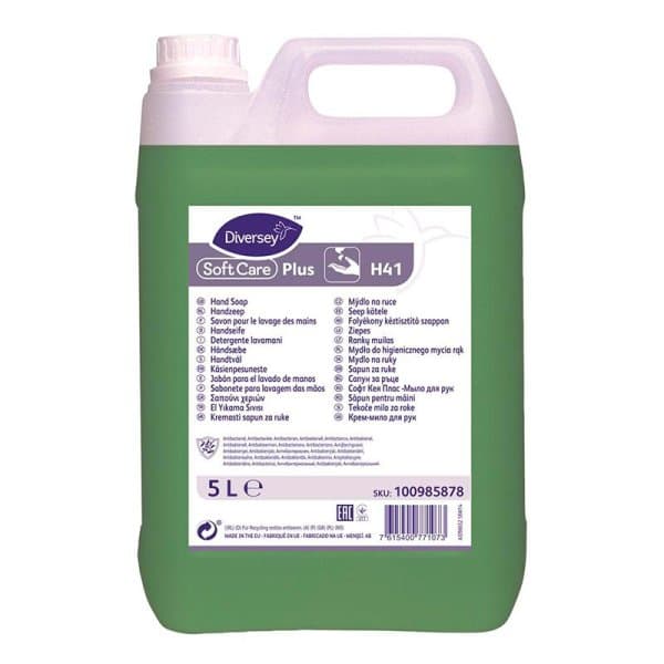 Diversey soft care plus h41 jabón de manos 5l