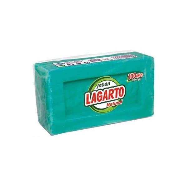 Jabón lagarto verde natural en pastilla 250 gr