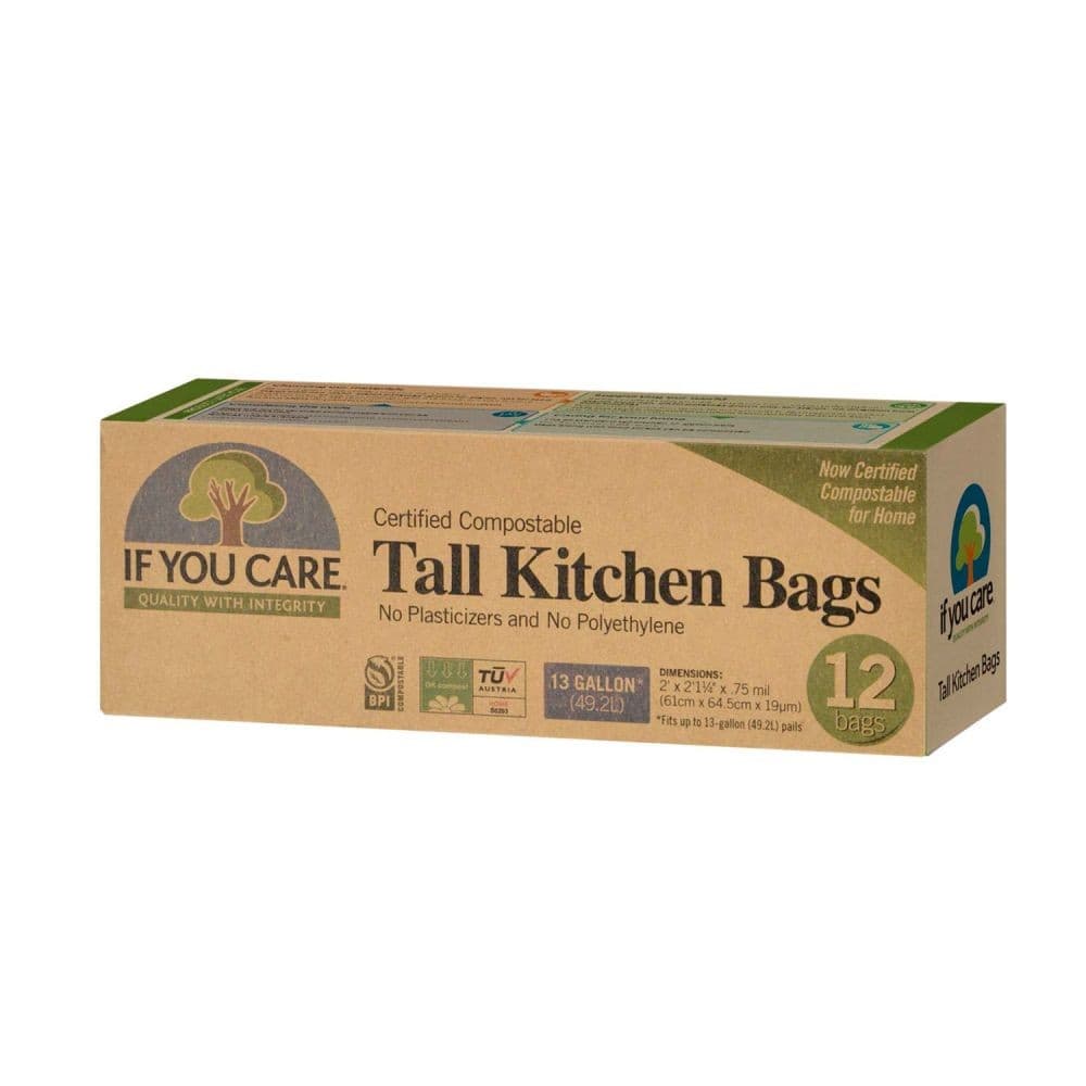 Bolsas de basura compostables, grandes - If you care