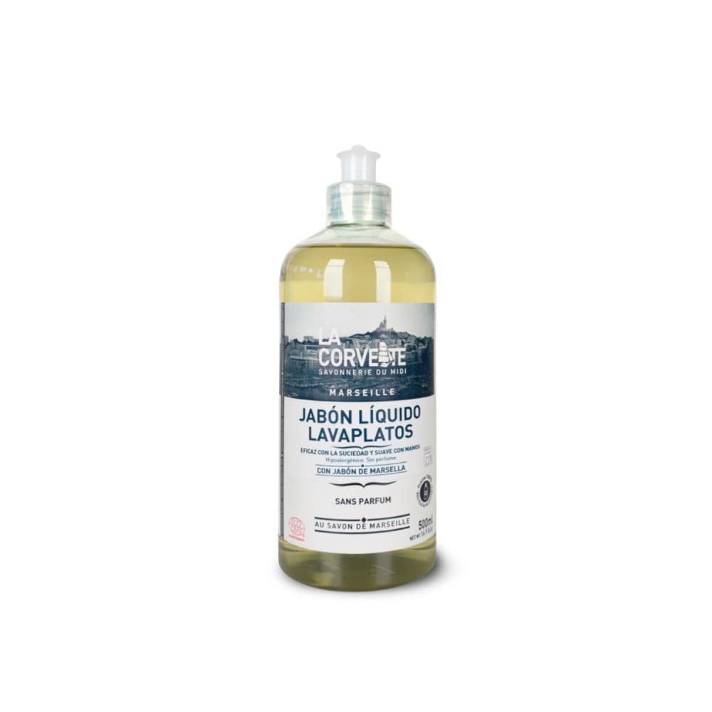 Lavavajillas ecológico de Marsella, 500 ml - La Corvette
