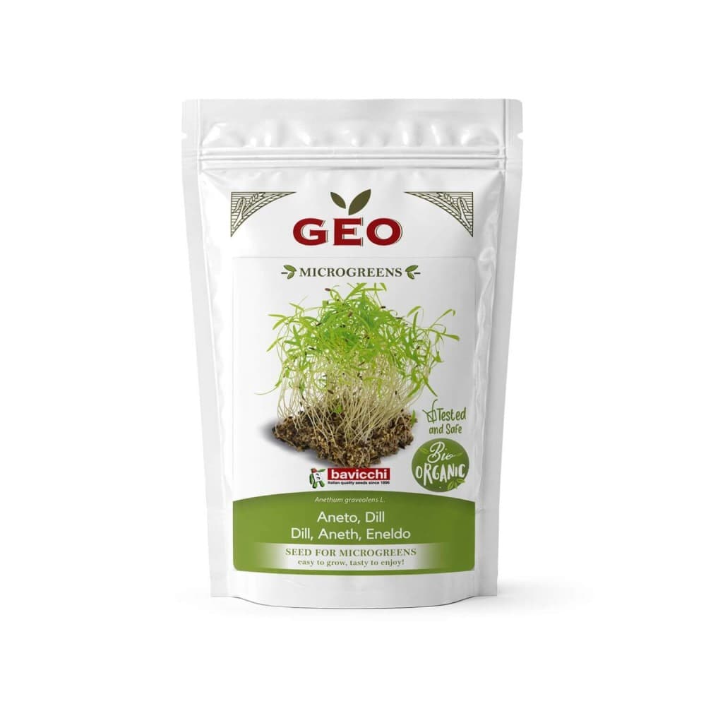 Semillas de eneldo para microgreens ecológicas, 150 g - Bavicchi GEO